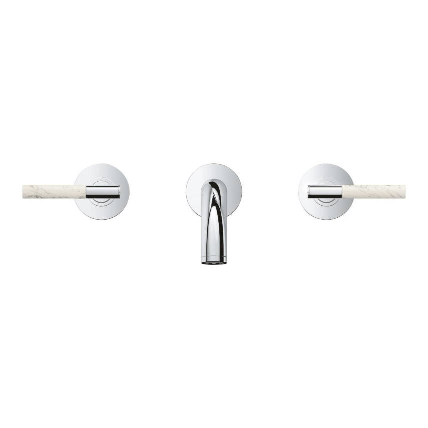 Grohe Atrio Private Collection 3 Delikli Ankastre Lavabo Bataryası (Sıva Üstü Grubu) Krom 20587000 - 13