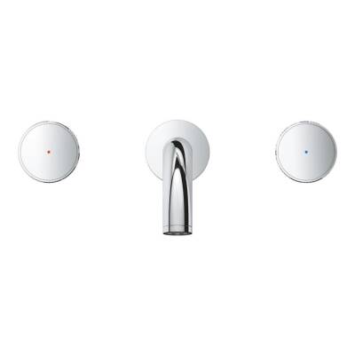 Grohe Atrio Private Collection 3 Delikli Ankastre Lavabo Bataryası (Sıva Üstü Grubu) Krom 20589000 - 3