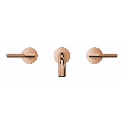 Grohe Atrio Private Collection 3 Delikli Ankastre Lavabo Bataryası (Sıva Üstü Grubu) Parlak Bakır 20587DA0 - 5