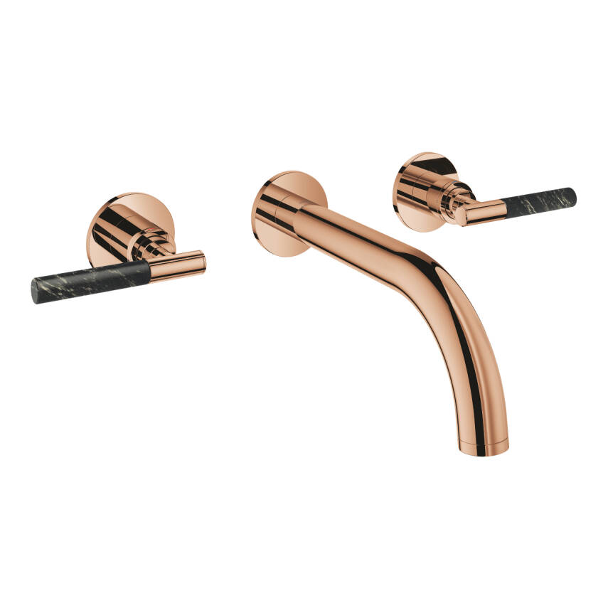 Grohe Atrio Private Collection 3 Delikli Ankastre Lavabo Bataryası (Sıva Üstü Grubu) Parlak Bakır 20587DA0 - 7