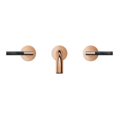 Grohe Atrio Private Collection 3 Delikli Ankastre Lavabo Bataryası (Sıva Üstü Grubu) Parlak Bakır 20587DA0 - 9