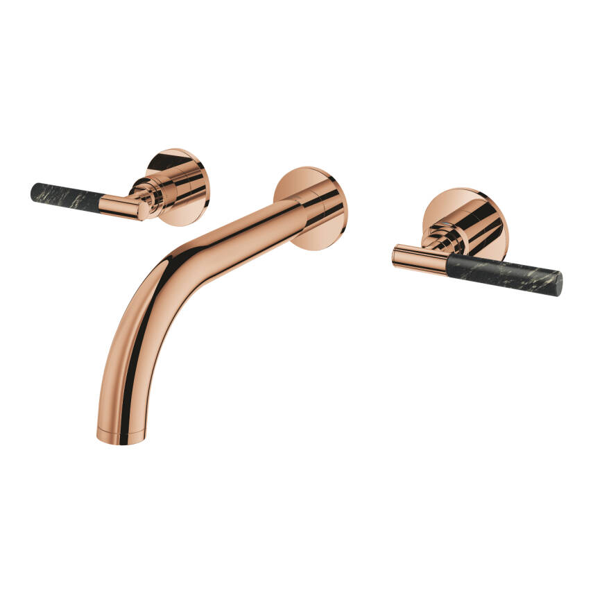 Grohe Atrio Private Collection 3 Delikli Ankastre Lavabo Bataryası (Sıva Üstü Grubu) Parlak Bakır 20587DA0 - 10