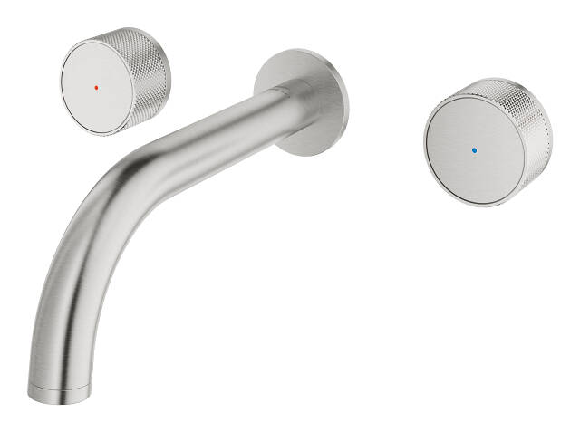 Grohe Atrio Private Collection 3 Delikli Ankastre Lavabo Bataryası (Sıva Üstü Grubu) Paslanmaz Çelik 20589DC0 - 4