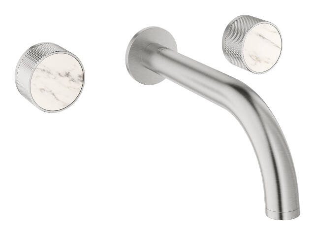 Grohe Atrio Private Collection 3 Delikli Ankastre Lavabo Bataryası (Sıva Üstü Grubu) Paslanmaz Çelik 20589DC0 - 8