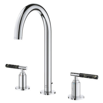 Grohe Atrio Private Collection 3 Delikli Ankastre Sifon Kumandalı Lavabo Bataryası (L-Boy) Krom 20593000 - 10