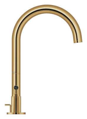Grohe Atrio Private Collection 3 Delikli Ankastre Sifon Kumandalı Lavabo Bataryası (L-Boy), Parlak Altın 20593GL0 - 8