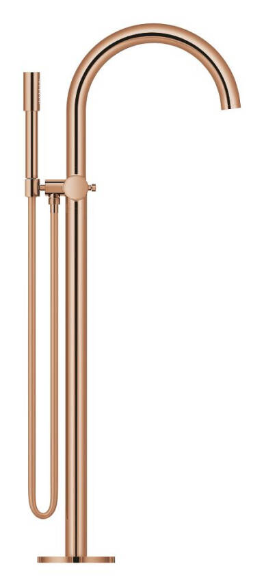 Grohe Atrio Private Collection Tek Yerden Küvet Bataryası (Sıva Üstü Grubu), Parlak Bakır 25229DA0 - 2