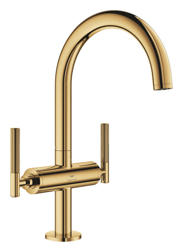 Grohe Atrio Private Collection Yüksek Lavabo Bataryası (L-Boy), Parlak Altın 21134GL0 - 3
