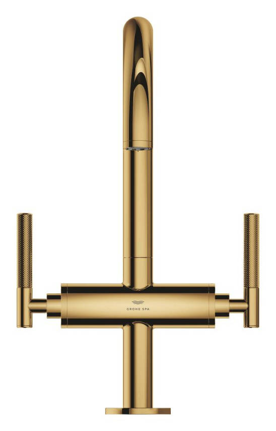 Grohe Atrio Private Collection Yüksek Lavabo Bataryası (L-Boy), Parlak Altın 21134GL0 - 5