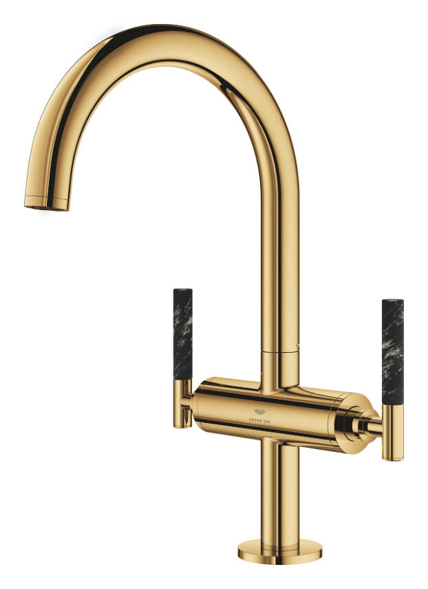 Grohe Atrio Private Collection Yüksek Lavabo Bataryası (L-Boy), Parlak Altın 21134GL0 - 10