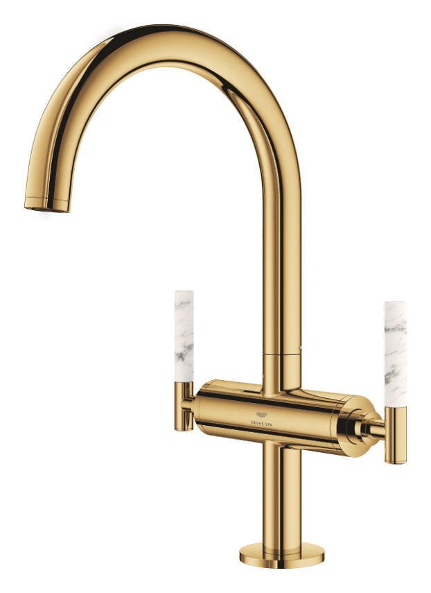 Grohe Atrio Private Collection Yüksek Lavabo Bataryası (L-Boy), Parlak Altın 21134GL0 - 14