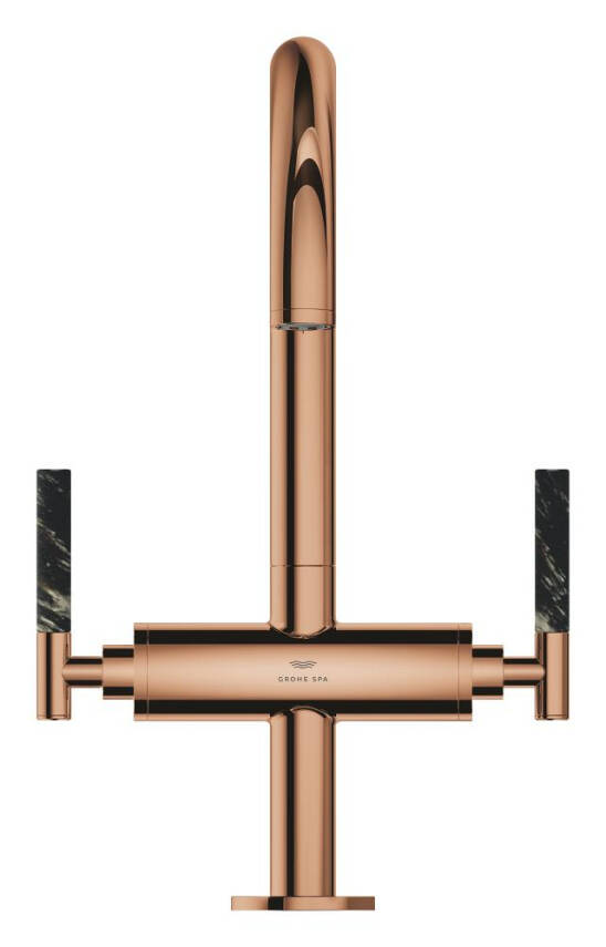 Grohe Atrio Private Collection Yüksek Lavabo Bataryası (L-Boy), Parlak Bakır 21134DA0 - 9