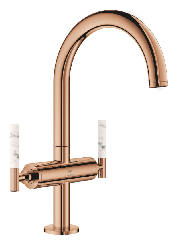 Grohe Atrio Private Collection Yüksek Lavabo Bataryası (L-Boy), Parlak Bakır 21134DA0 - 11