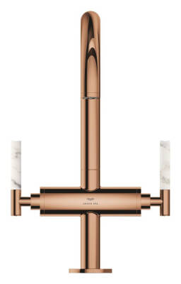 Grohe Atrio Private Collection Yüksek Lavabo Bataryası (L-Boy), Parlak Bakır 21134DA0 - 13