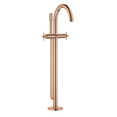 Grohe Atrio Yerden Küvet Bataryası (Sıva Üstü Grubu), Parlak Bakır 25272DA0 - 1
