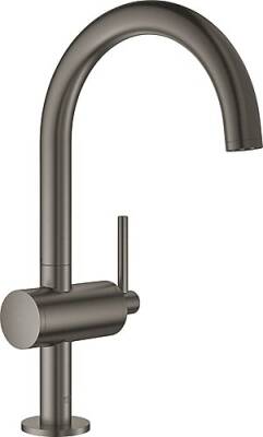 Grohe Atrio Yüksek Lavabo Bataryası Fırçalı Sert Grafit 32042AL3 - 1