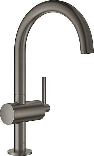 Grohe Atrio Yüksek Lavabo Bataryası Fırçalı Sert Grafit 32042AL3 - 1