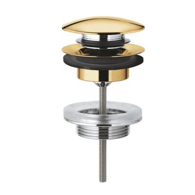 Grohe Tapa Takımı Bas-Aç Süzgeç, Parlak Altın 65807GL0 - 1
