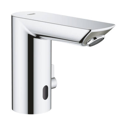 Grohe Bau Cosmopolitan E Fotoselli Lavabo Bataryası (Pilli, Çift Su Girişli) Krom 36451000 - 1