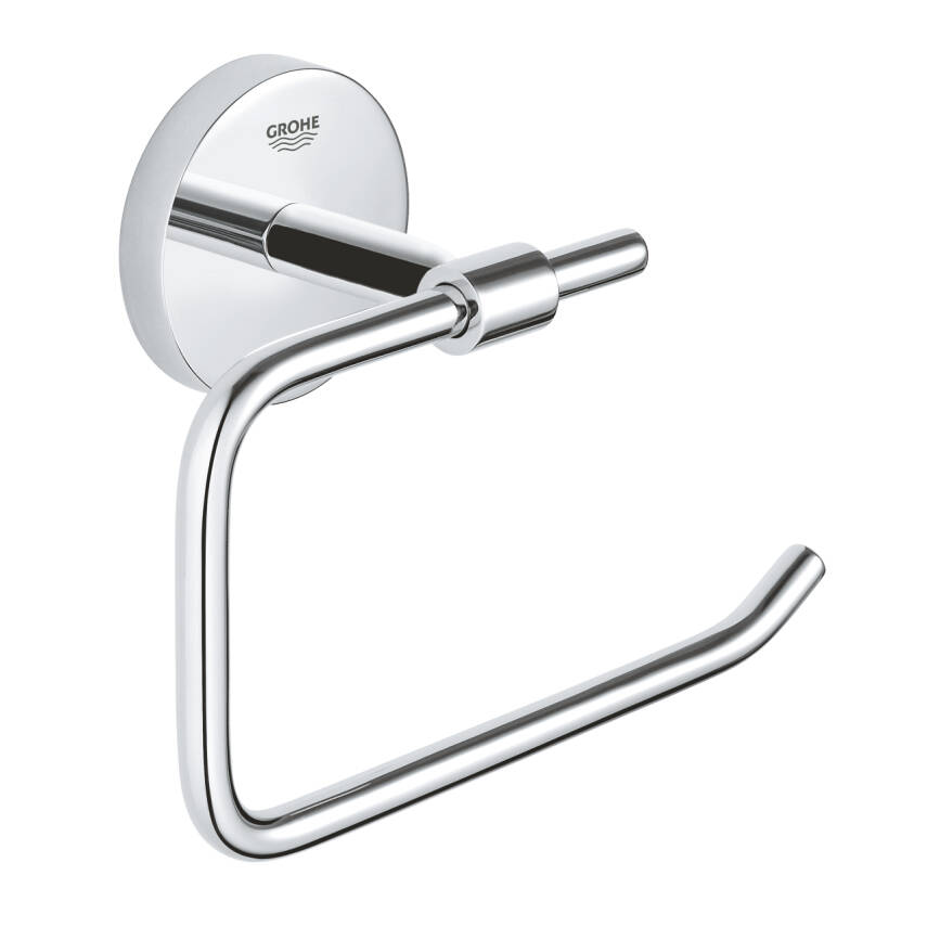 Grohe BauCosmopolitan Tuvalet Kağıtlığı, Kapaksız Krom 40457001 - 1
