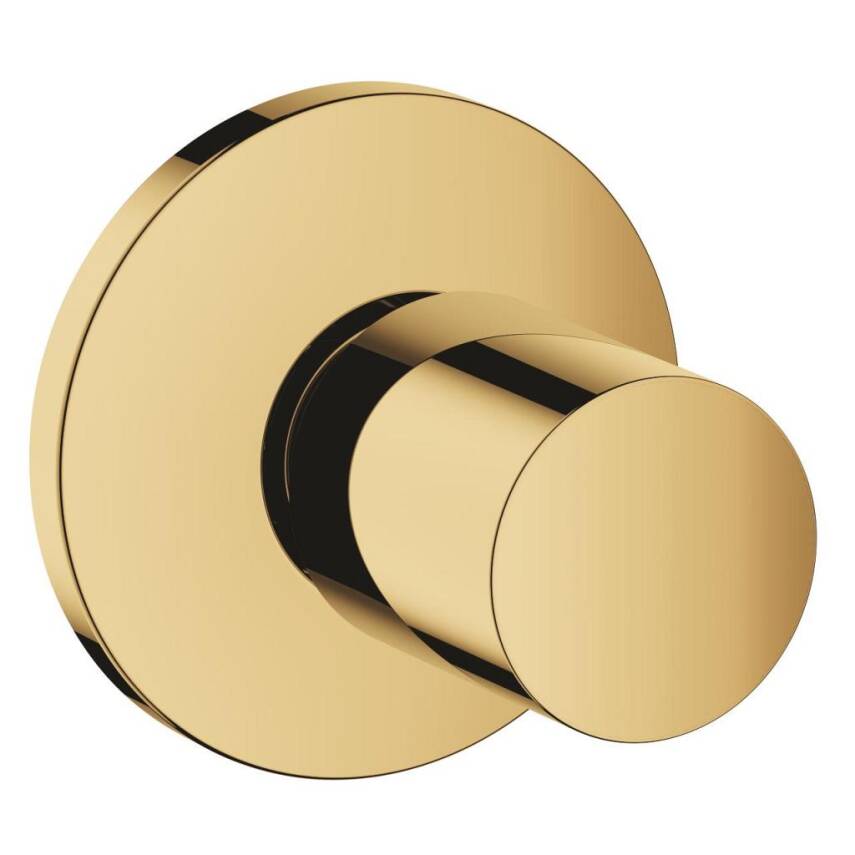 Grohe Bau Cosmopolitan Ankastre Stop Valf, (Sıva Üstü Grubu) Parlak Altın 19917GL0 - 1