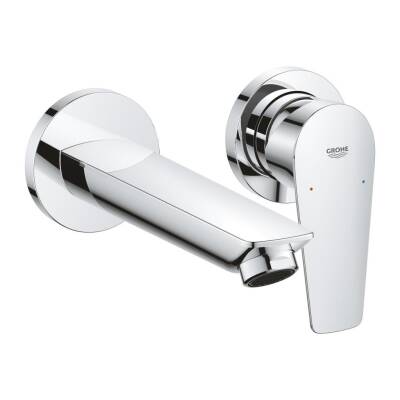 Grohe BauEdge 2020 İki Delikli Lavabo Bataryası Krom 20474001 - 1