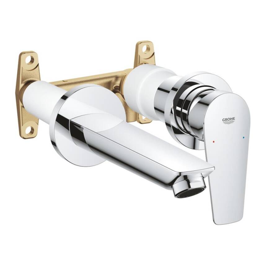 Grohe BauEdge 2020 İki Delikli Lavabo Bataryası Krom 20474001 - 4
