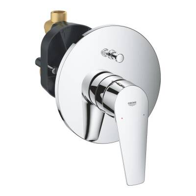 Grohe BauEdge Ankastre Banyo Bataryası Krom 29079001 - 1