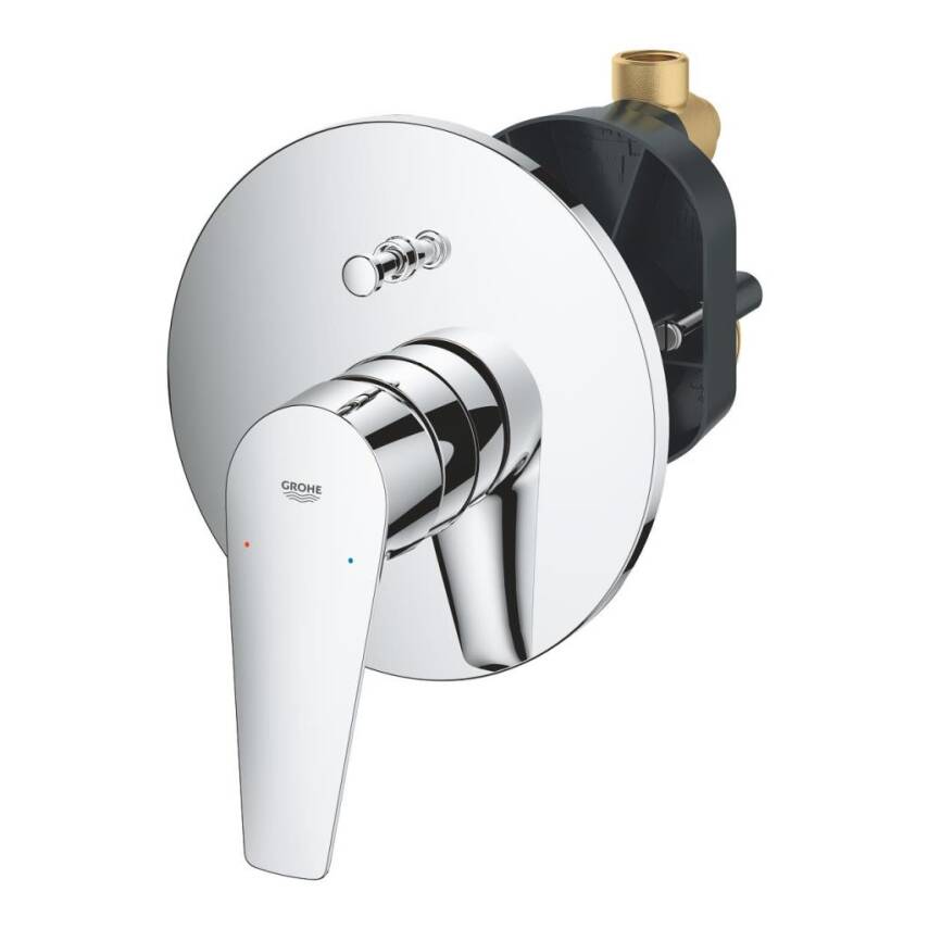 Grohe BauEdge Ankastre Banyo Bataryası Krom 29079001 - 3