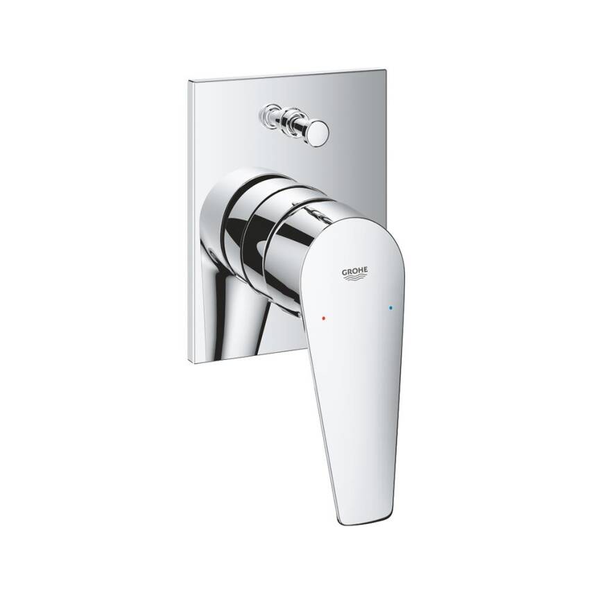 Grohe BauEdge Ankastre Banyo Bataryası Krom 29353001 - 1