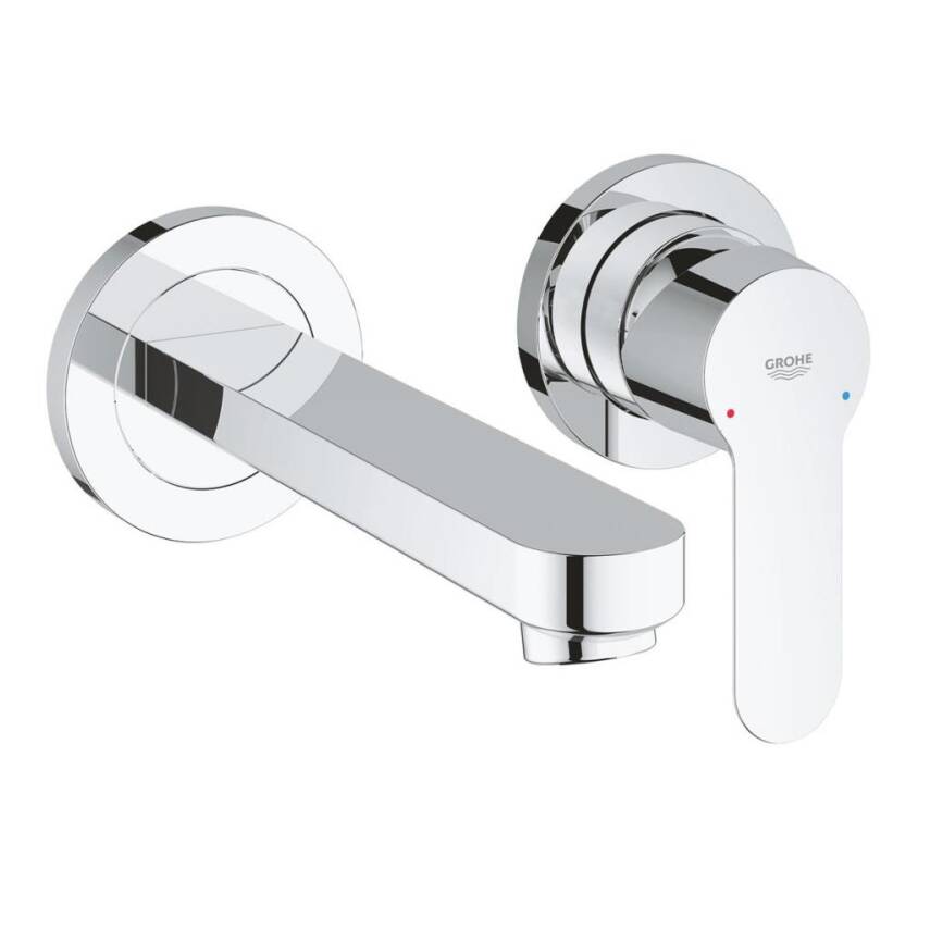 Grohe BauEdge İki Delikli Ankastre Lavabo Bataryası Krom 20474000 - 1