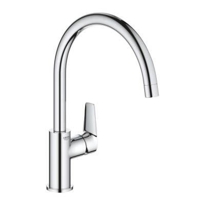 Grohe Bauedge Kuğu Borulu Eviye Bataryası Krom 31367001 - 1