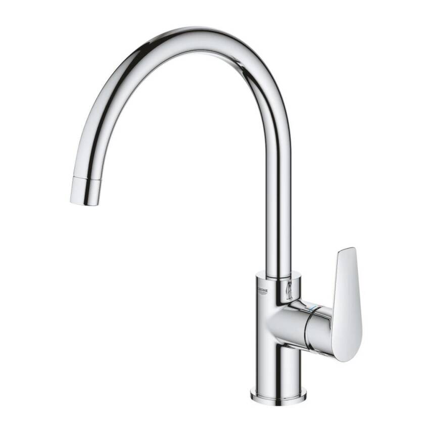 Grohe Bauedge Kuğu Borulu Eviye Bataryası Krom 31367001 - 2