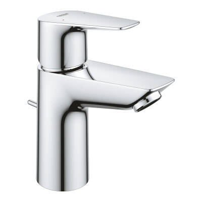 Grohe BauEdge Lavabo Bataryası, Sifon Kumandalı (S Boy) Krom 23328001 - 1