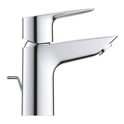 Grohe BauEdge Lavabo Bataryası, Sifon Kumandalı (S Boy) Krom 23328001 - 3