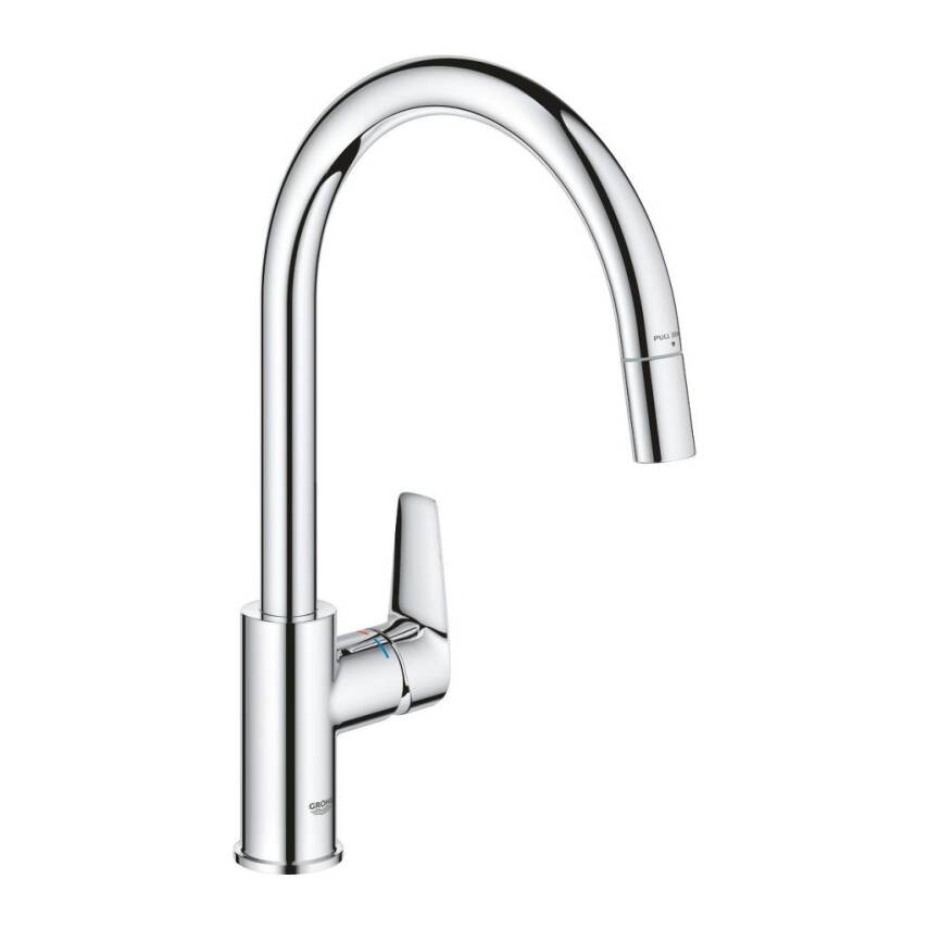 Grohe BauEdge Spiralli Eviye Bataryası (S-Boy) 30536000 - 1
