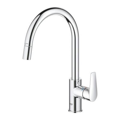 Grohe BauEdge Spiralli Eviye Bataryası (S-Boy) 30536000 - 2