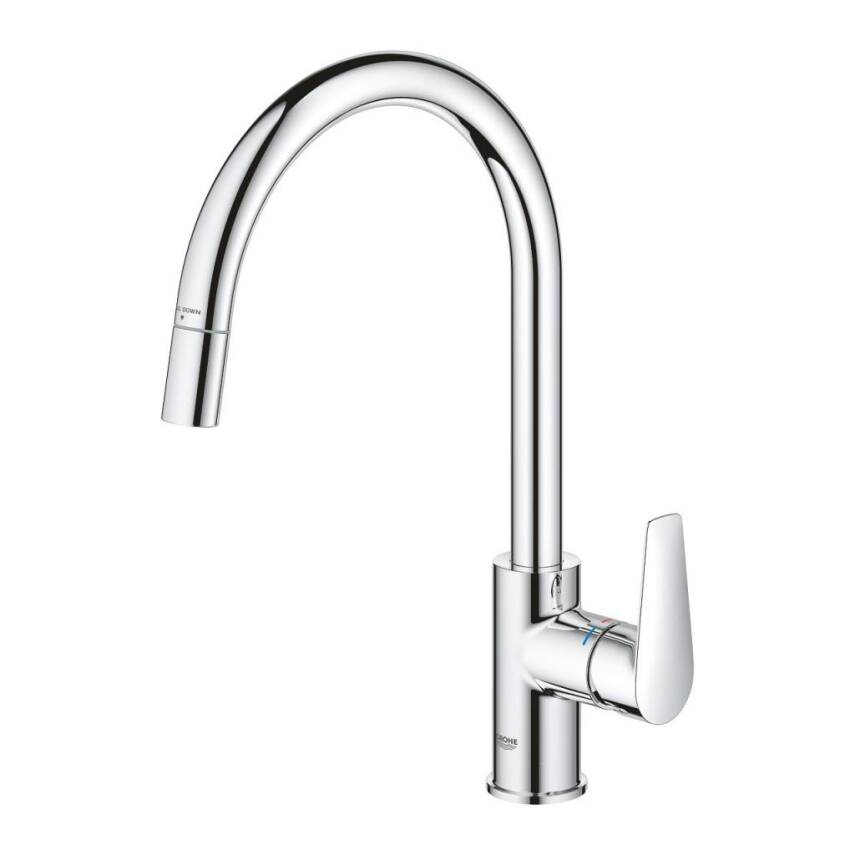 Grohe BauEdge Spiralli Eviye Bataryası (S-Boy) 30536000 - 2