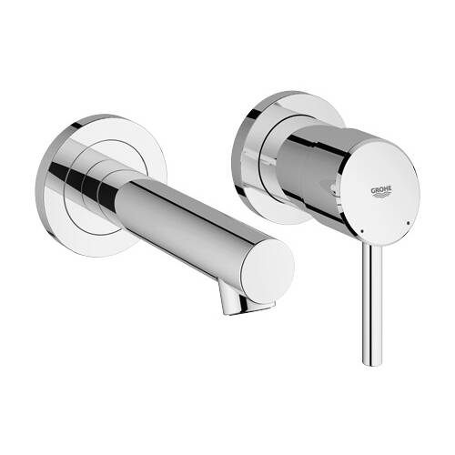 Grohe Concetto İki Delikli Ankastre Lavabo Bataryası (Sıva Üstü Grubu) Krom 19575001 - 1