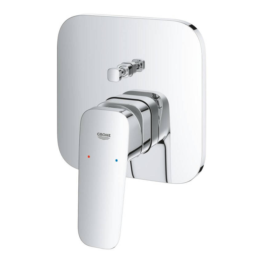 Grohe Cubeo Ankastre Banyo/Duş Bataryası (Sıva Üstü Grubu) Krom 1017780000 - 2