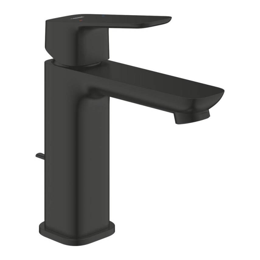 Grohe Cubeo Lavabo Bataryası, M-Boy (Sifon Kumandalı), Mat Siyah 1017492430 - 1