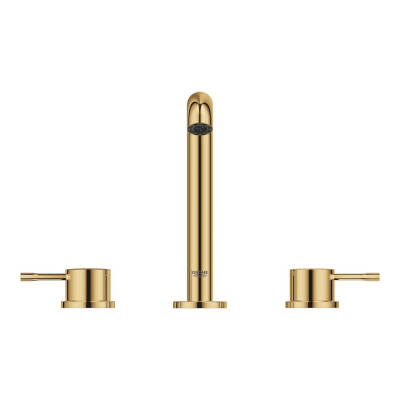 Grohe Essence 3 Delikli Lavabodan Ankastre Lavabo Bataryası, Parlak Altın 20296GL1 - 3