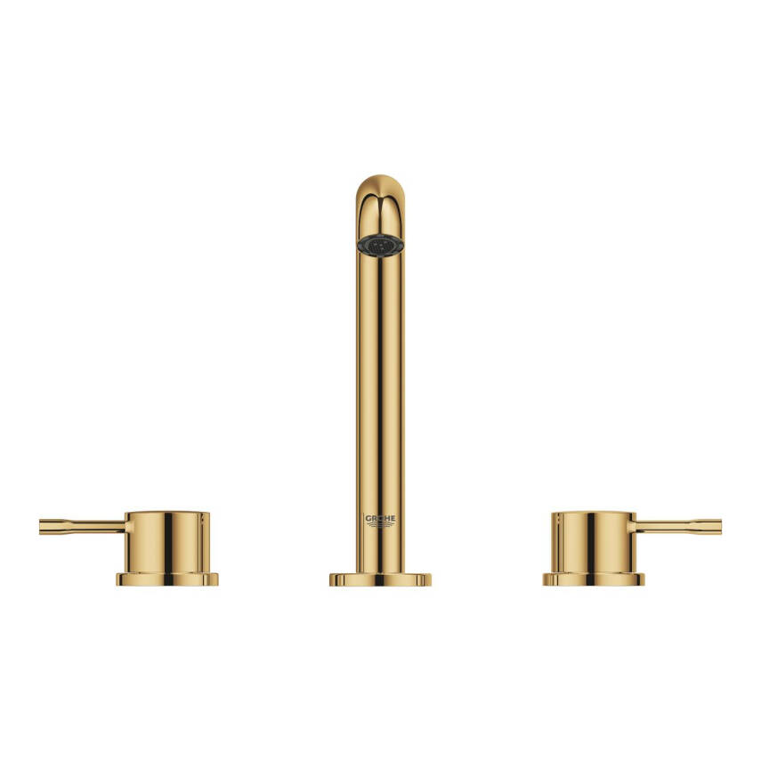 Grohe Essence 3 Delikli Lavabodan Ankastre Lavabo Bataryası, Parlak Altın 20296GL1 - 3
