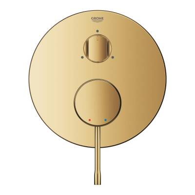 Grohe Essence Ankastre Banyo/Duş Bataryası (Sıva Üstü Grubu) 3 Yollu Altın 24169GL1 - 2