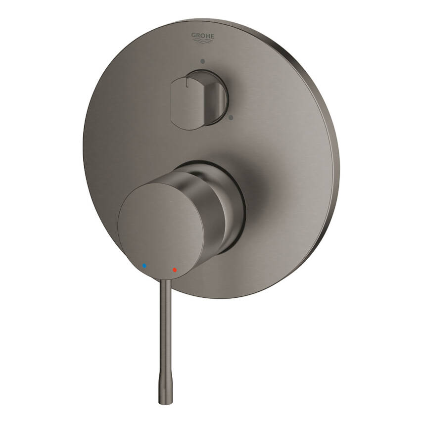 Grohe Essence Ankastre Banyo/Duş Bataryası (Sıva Üstü Grubu) 3 Yollu Fırçalı Sert Grafit 24092AL1 - 3