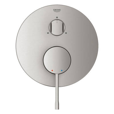Grohe Essence Ankastre Banyo/Duş Bataryası (Sıva Üstü Grubu) 3 Yollu Paslanmaz Çelik 24092DC1 - 2