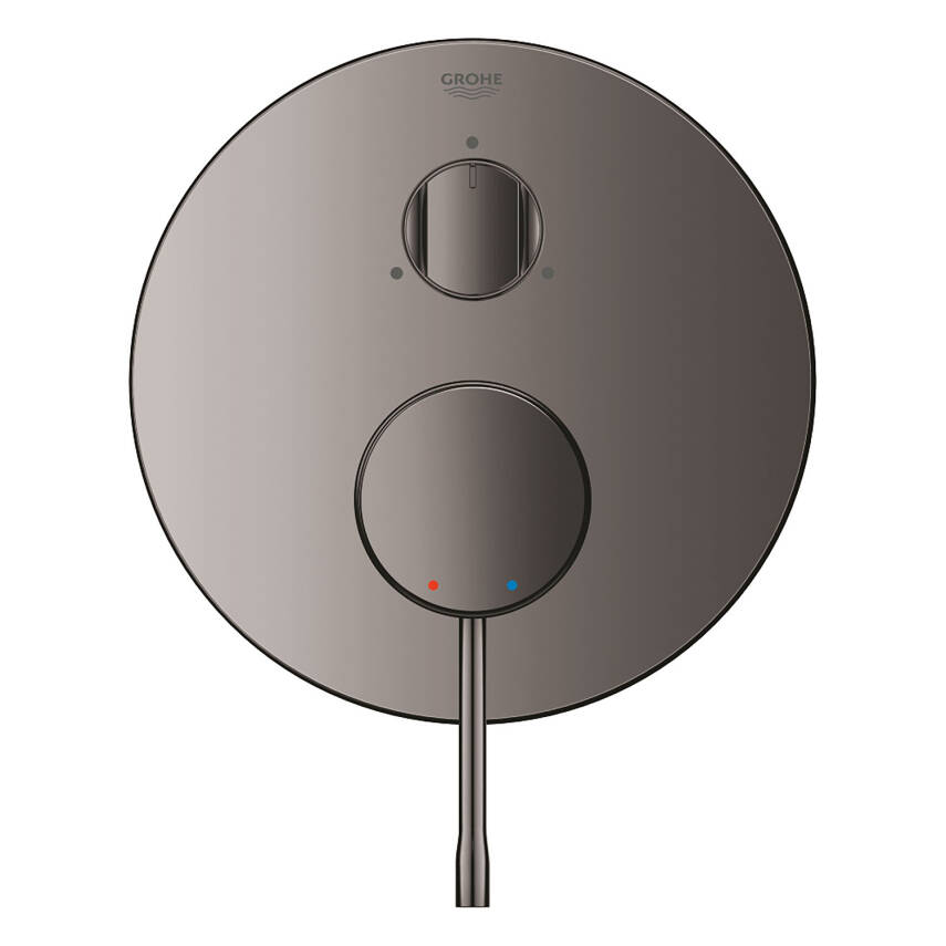 Grohe Essence Ankastre Banyo/Duş Bataryası (Sıva Üstü Grubu) 3 Yollu Sert Grafit 24092A01 - 2