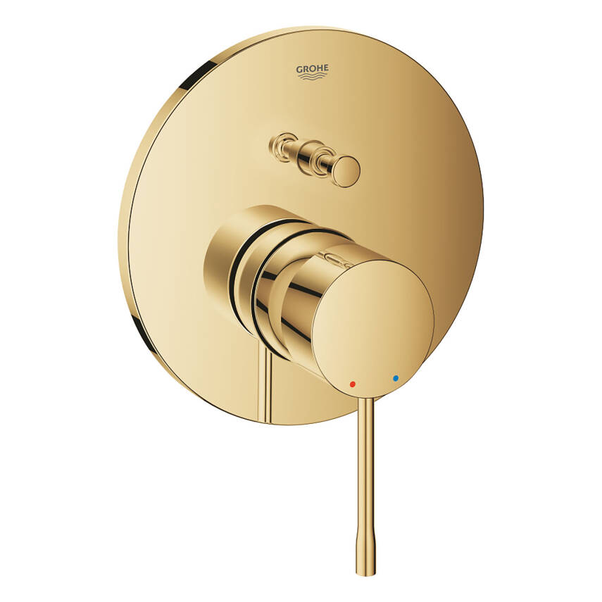 Grohe Essence Ankastre Banyo/Duş Bataryası (Sıva Üstü Grubu) Altın 24058GL1 - 1