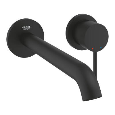 Grohe Essence Ankastre Lavabo Bataryası L-Boyut (Sıva Üstü Grubu), Mat Siyah 29193KF1 - 1