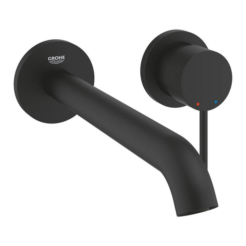 Grohe Essence Ankastre Lavabo Bataryası L-Boyut (Sıva Üstü Grubu), Mat Siyah 29193KF1 - 1